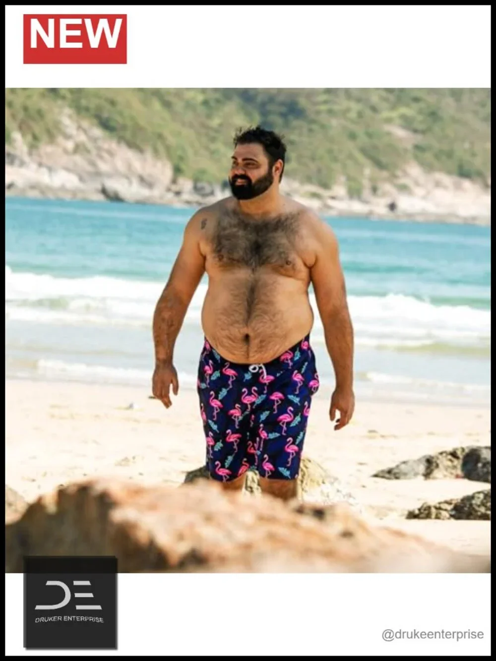 Big and Tall Swim Trunks Quick Dry Board Shorts with Mesh Lining UPF50+ Pockets